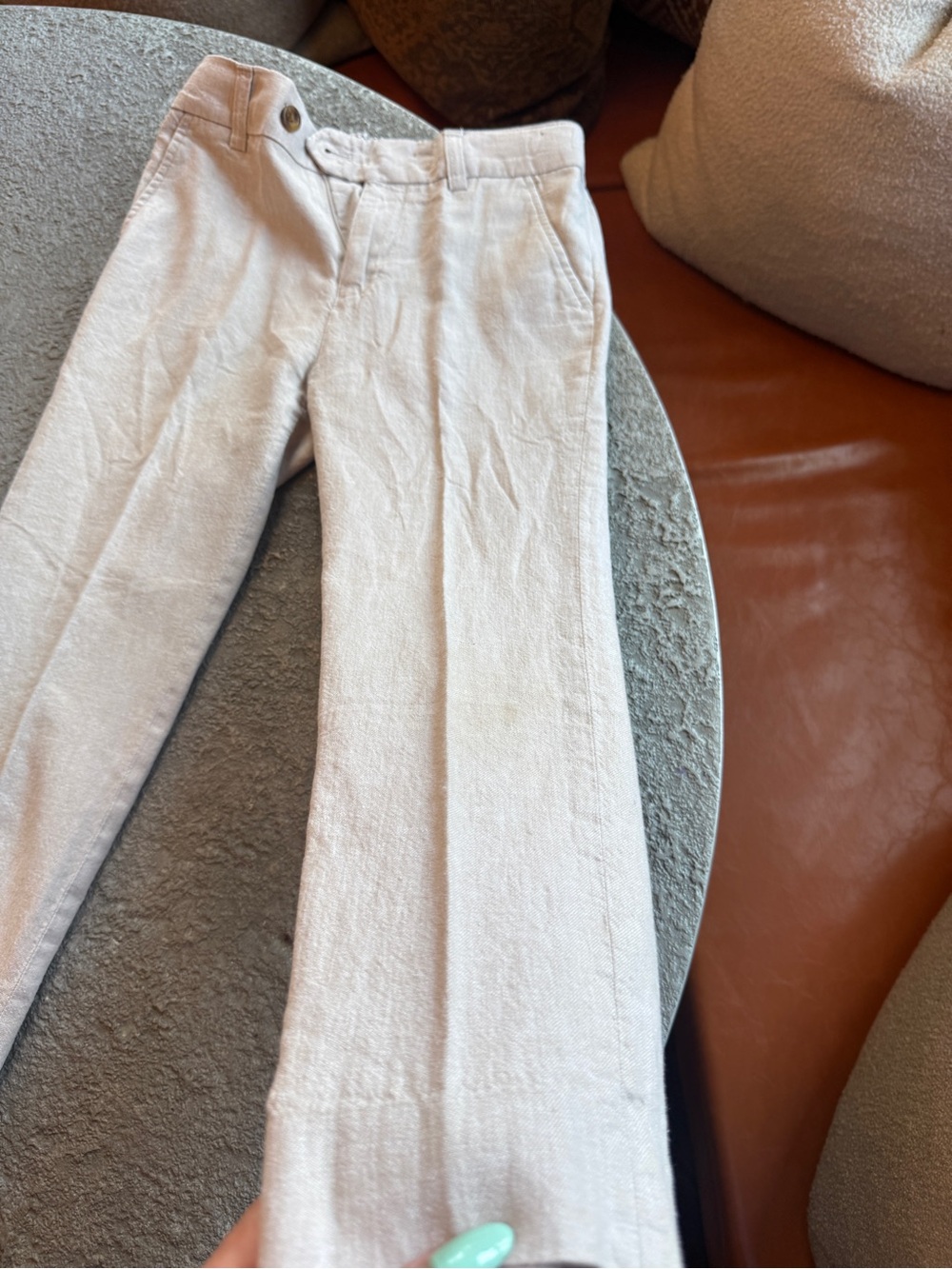 Appaman Beige Blazer with Striped Lining - Picture 10 of 10